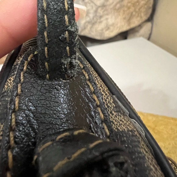 Vintage Fendi Zucca Mini Crossbody Clutch Bag - Picture 14 of 16